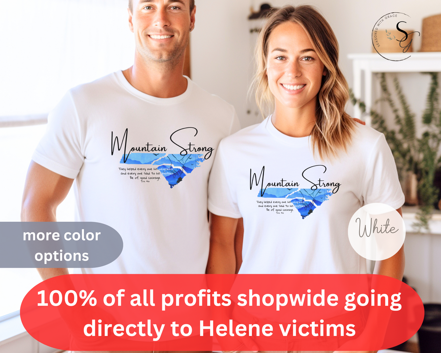 I support WNC | Mountain Strong | Helene victims