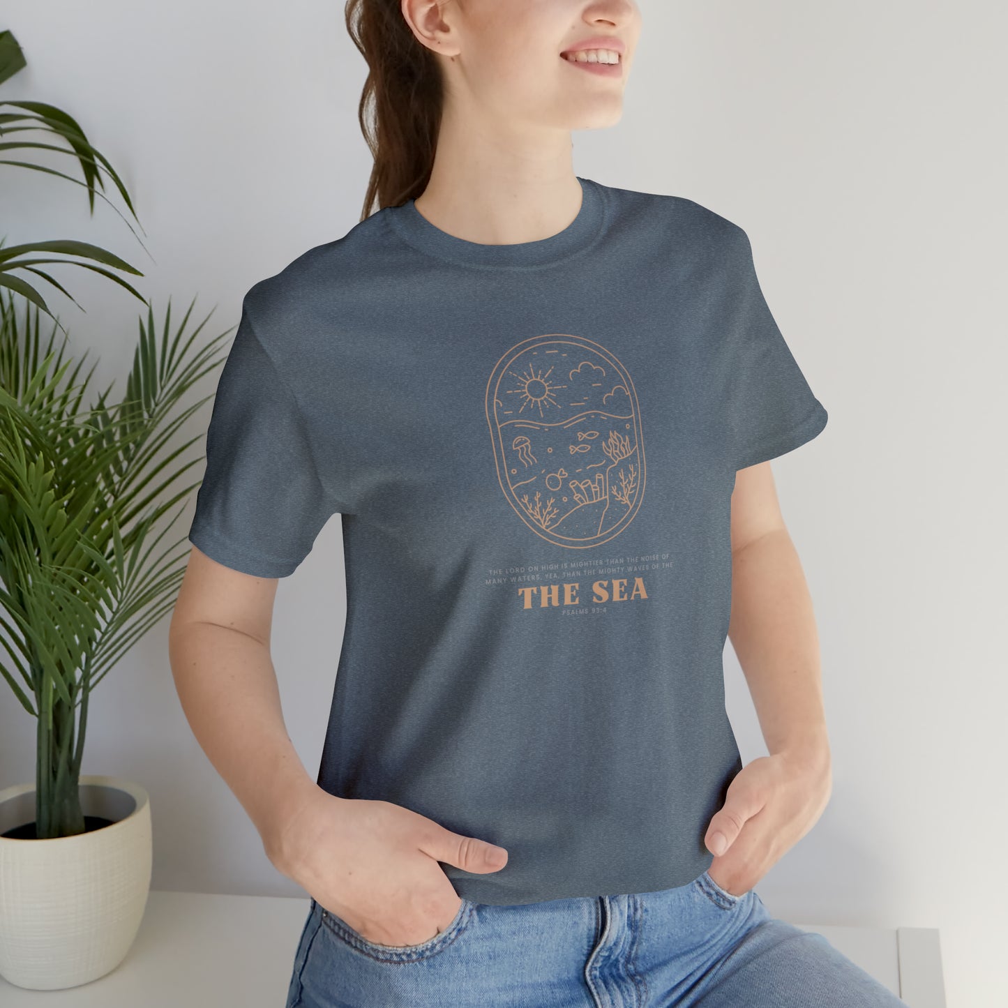 The Sea - Christian Faith t-shirt