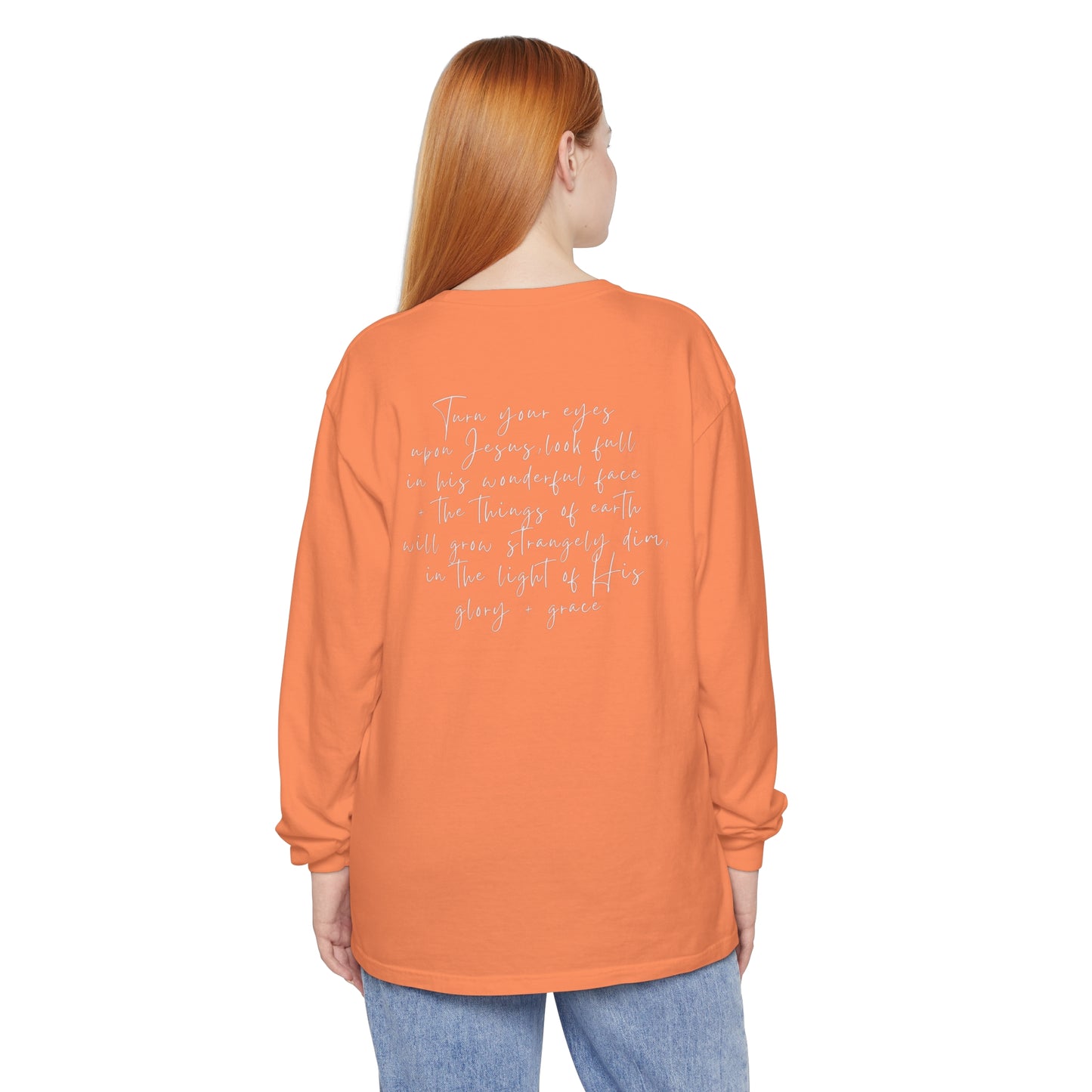 Comfort colors | glory + grace | long sleeve tshirt