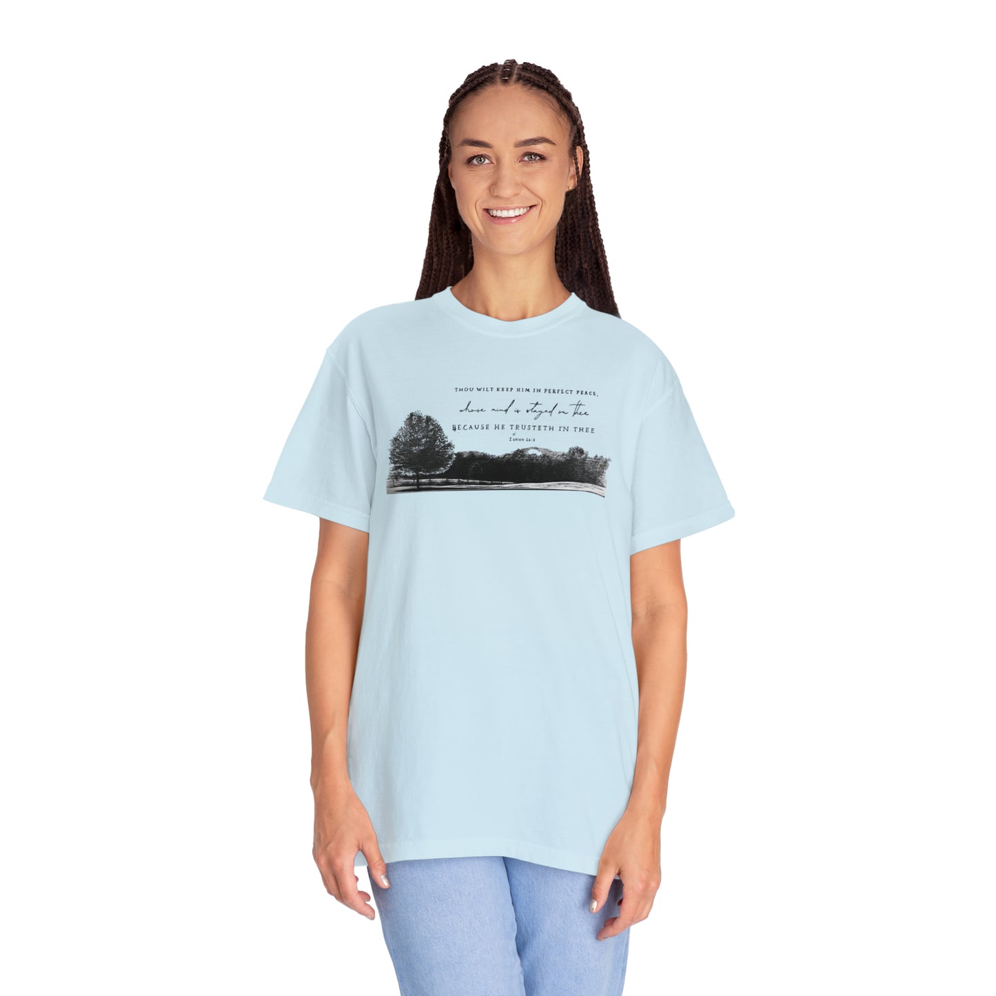 Comfort colors, perfect peace shirt | KJV verse