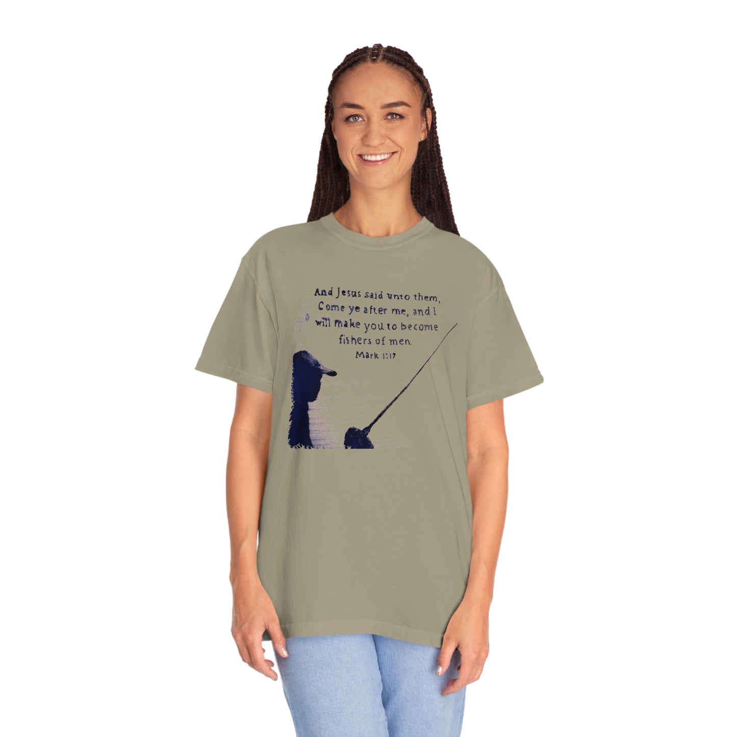 Comfort colors,Fishers of men shirt