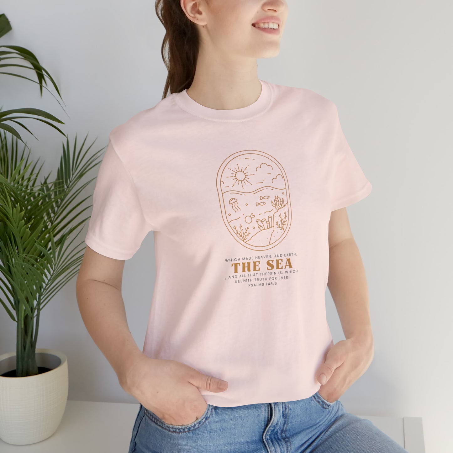 The Sea - Christian Faith t-shirt