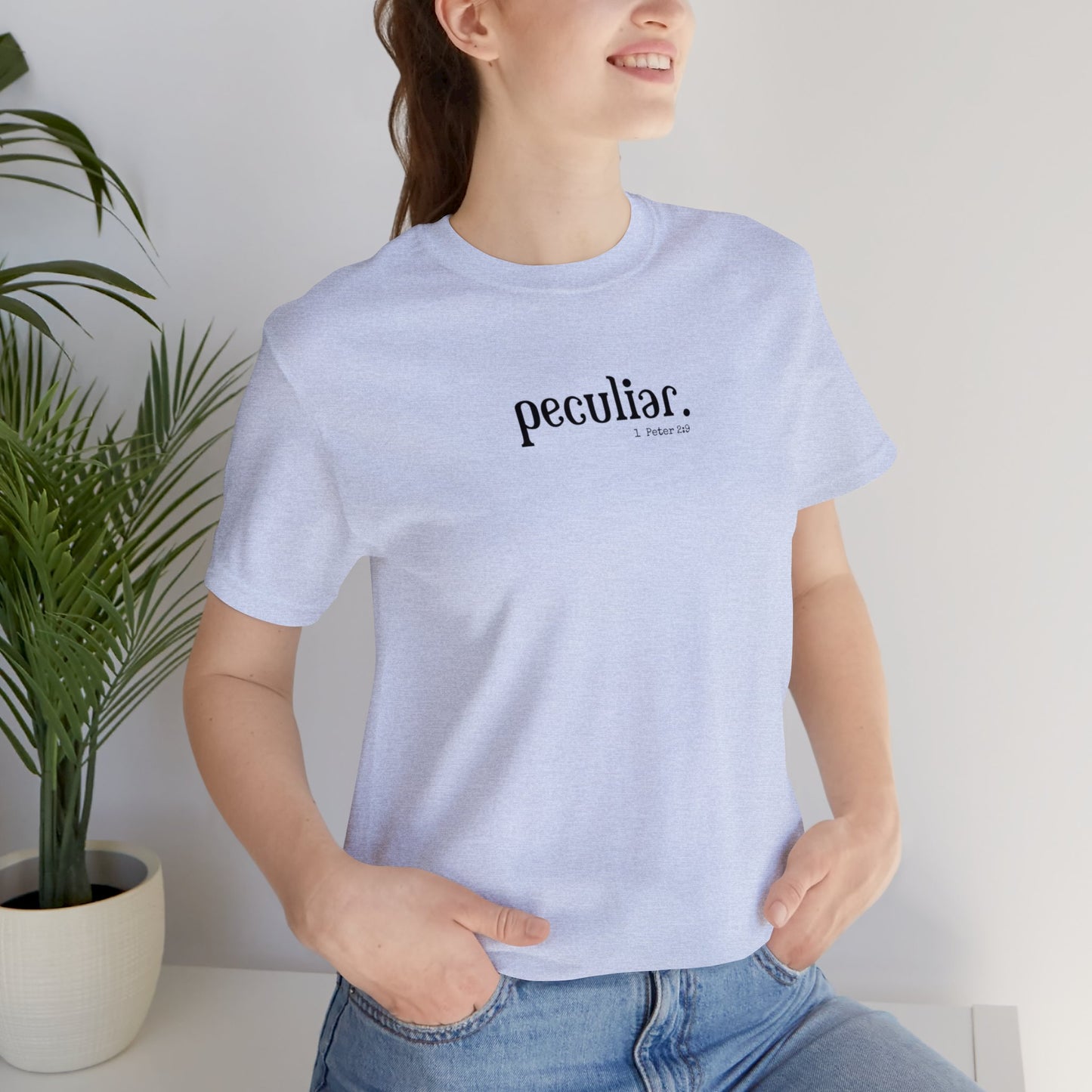 Peculiar | KJV scripture | faith tshirt