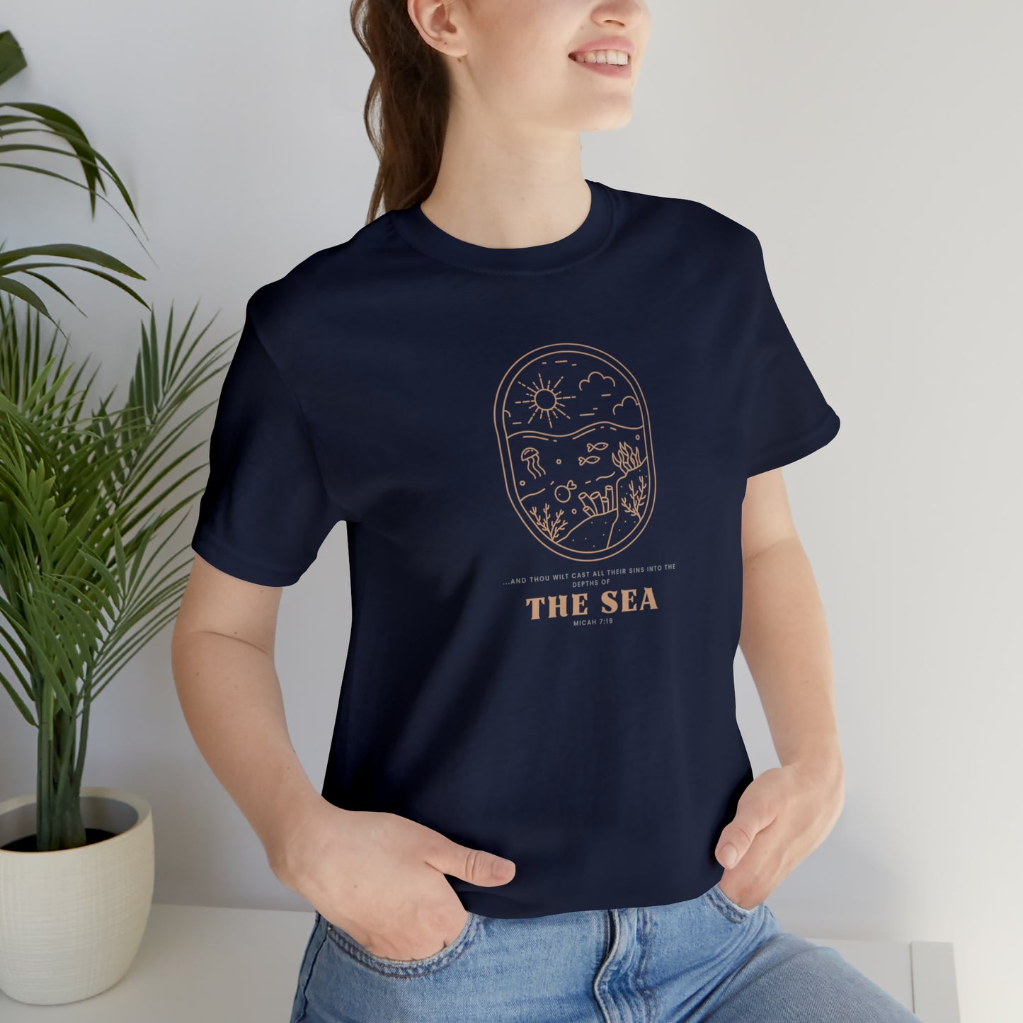 The Sea - Christian Faith t-shirt