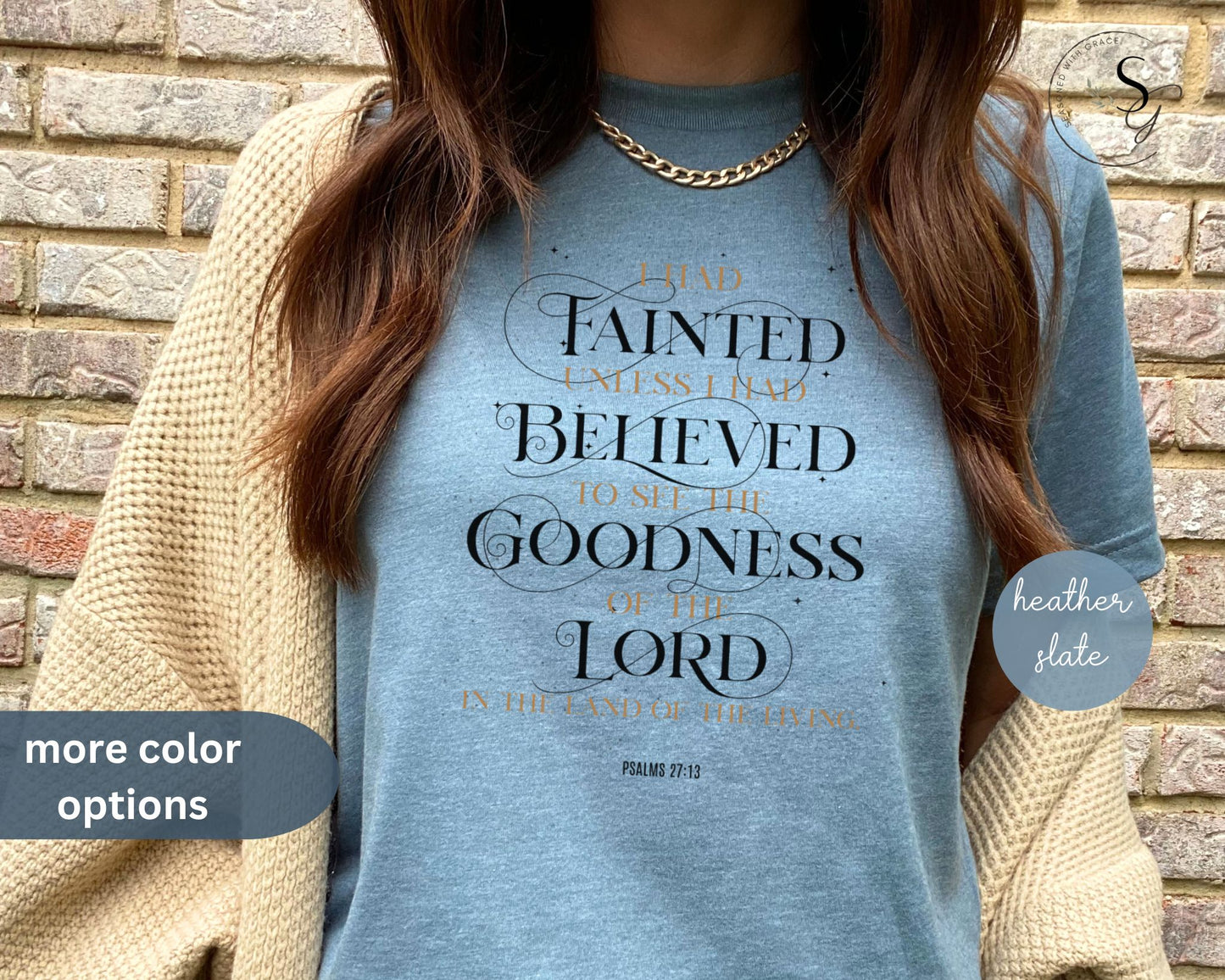 Goodness of the Lord KJV christian Short Sleeve Tee