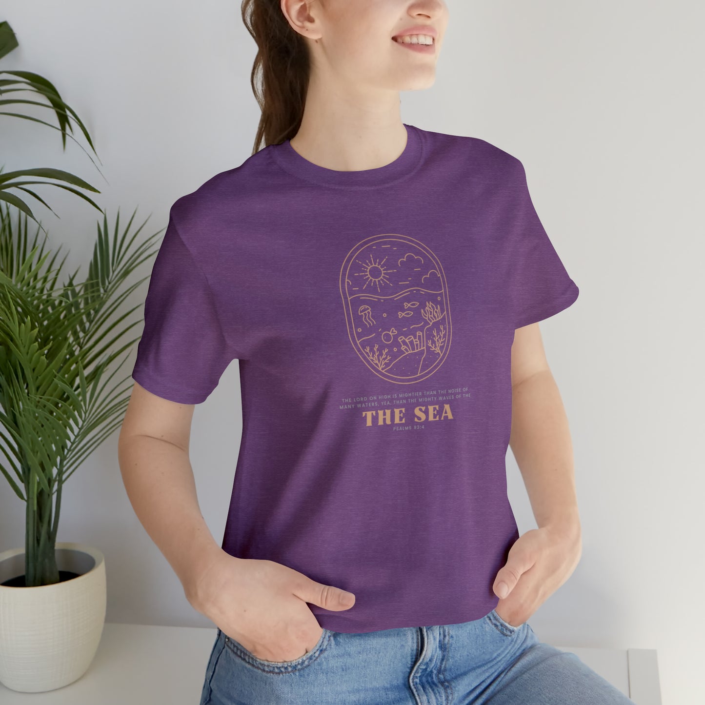 The Sea - Christian Faith t-shirt