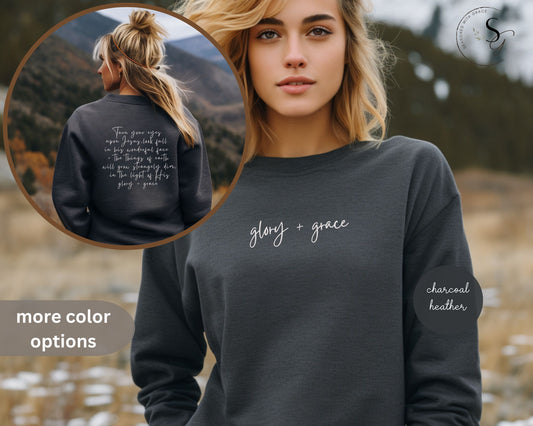 Lane Seven | glory + grace | sweatshirt