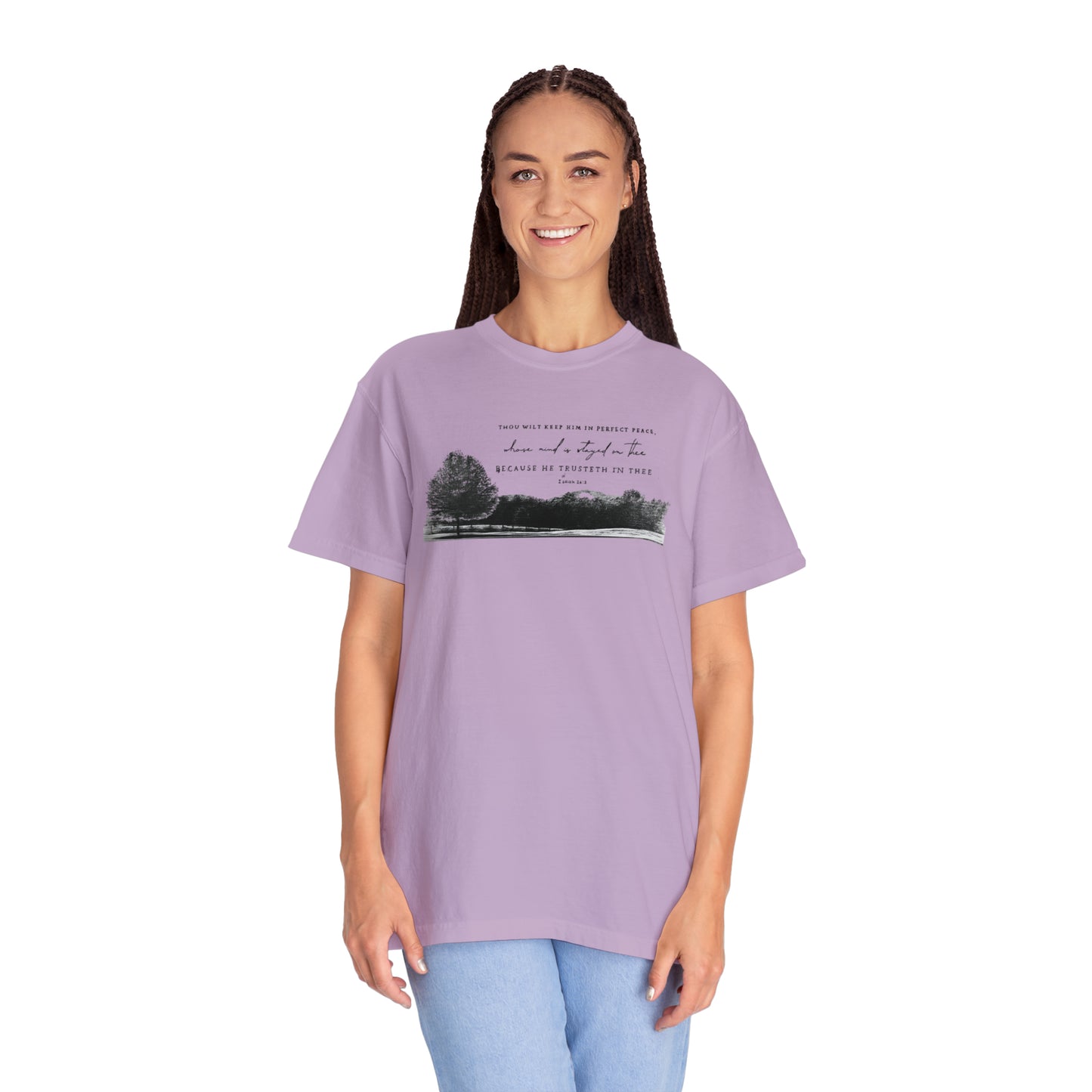 Comfort colors, perfect peace shirt | KJV verse