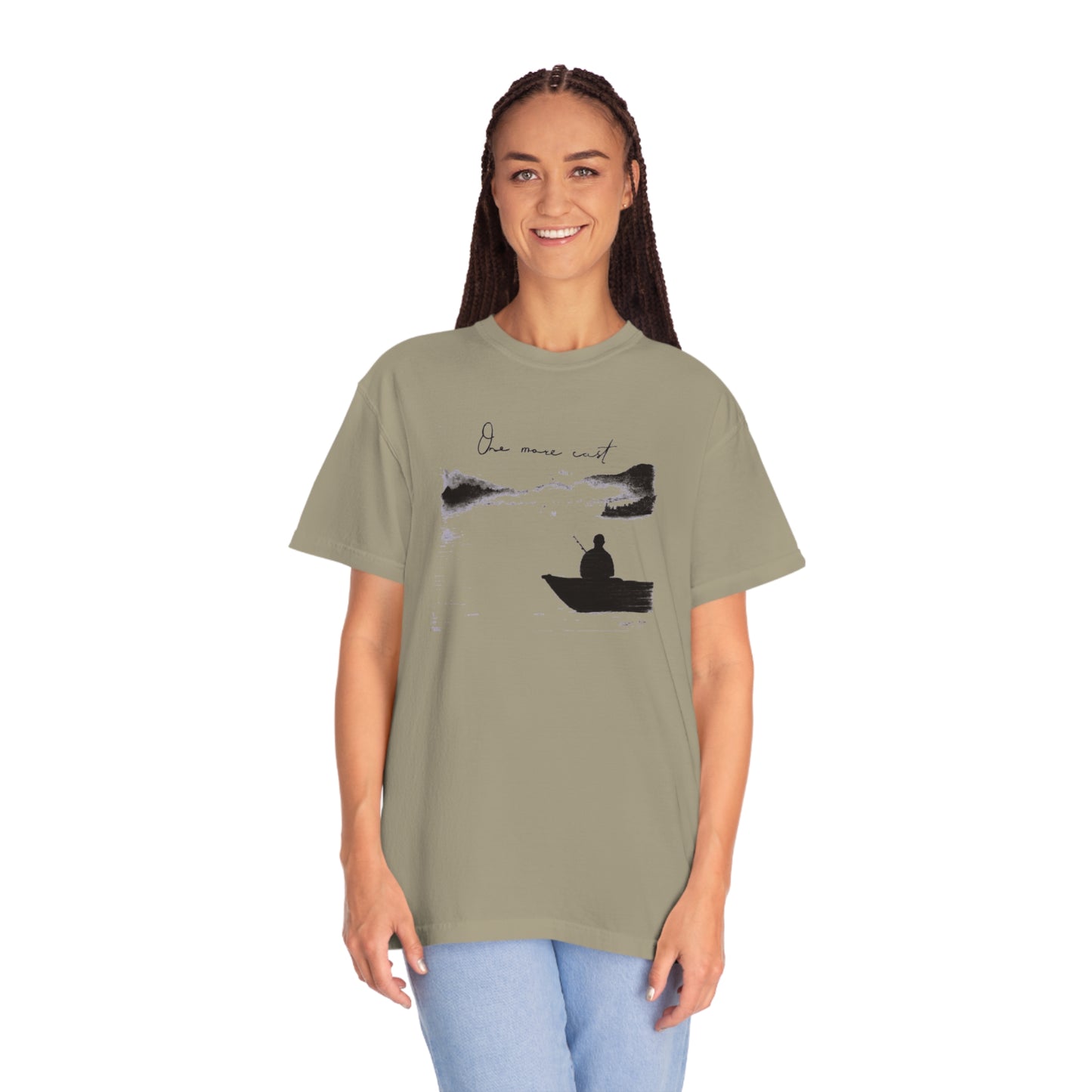 Comfort colors, One more cast fishing shirt