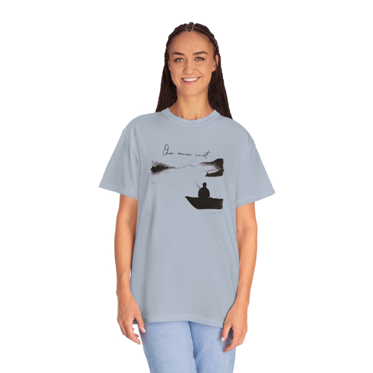 Comfort colors, One more cast fishing shirt