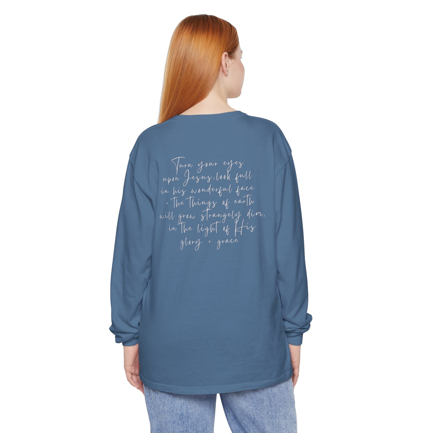 Comfort colors | glory + grace | long sleeve tshirt