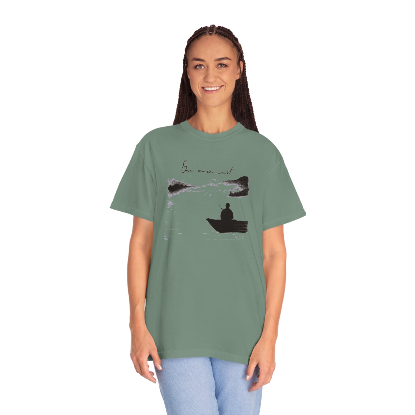 Comfort colors, One more cast fishing shirt