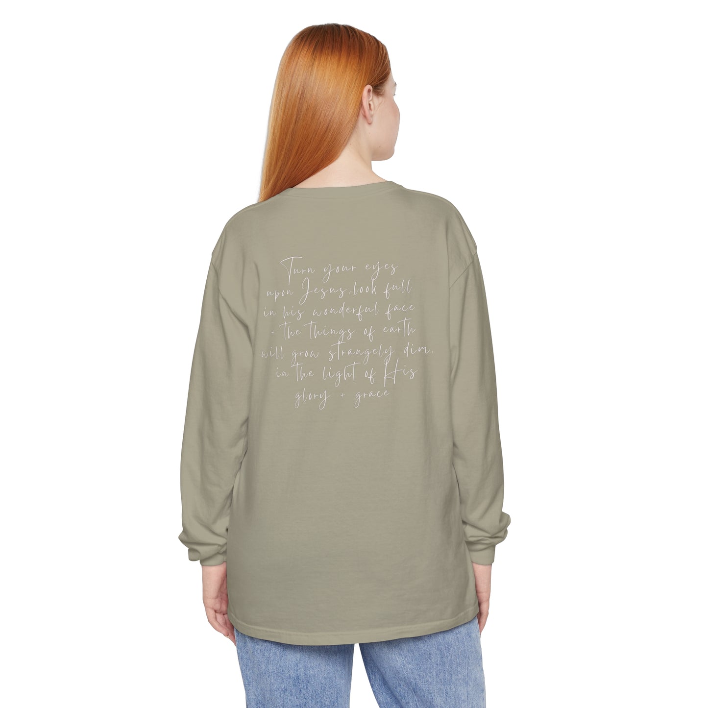 Comfort colors | glory + grace | long sleeve tshirt