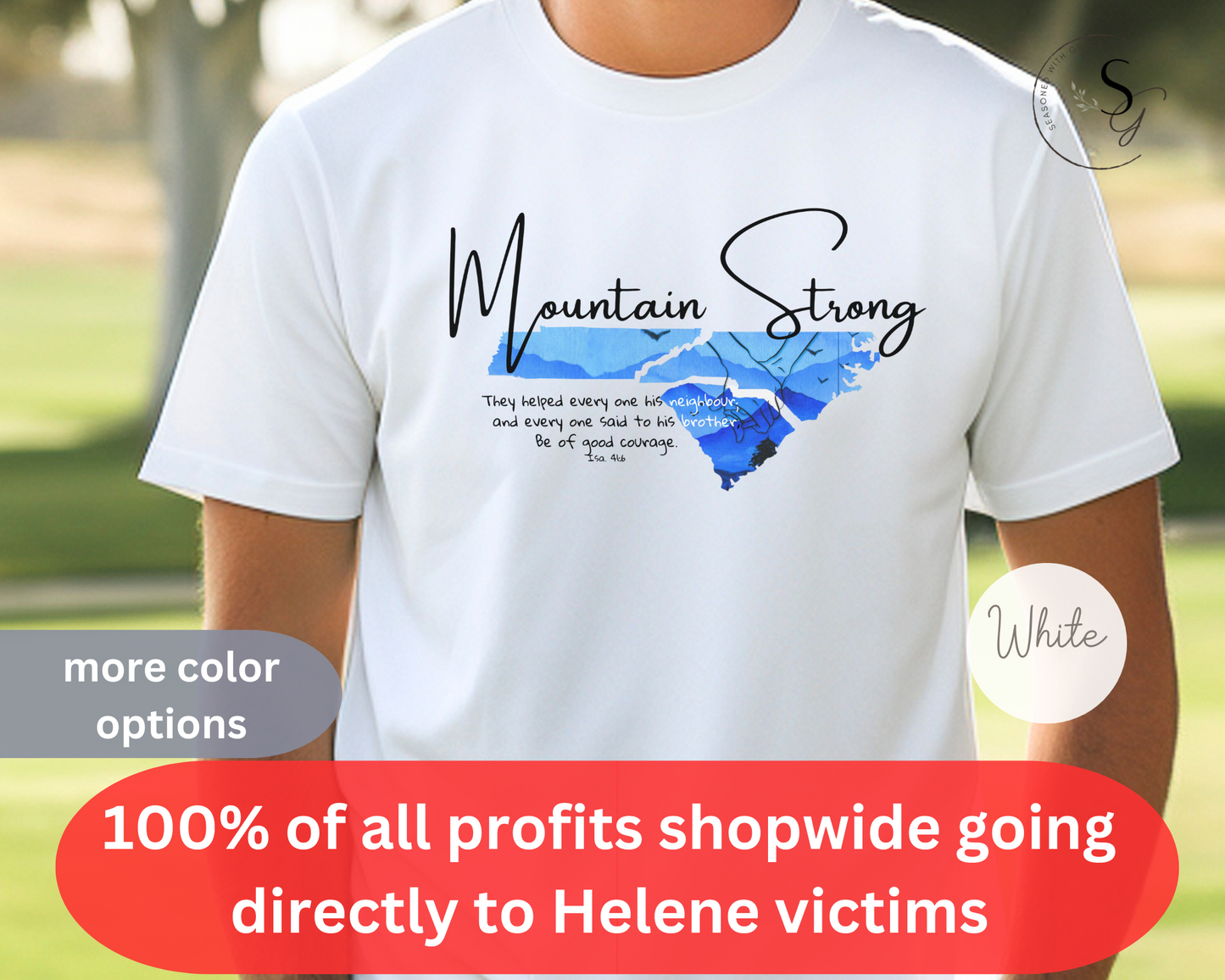 I support WNC | Mountain Strong  | Helene victims