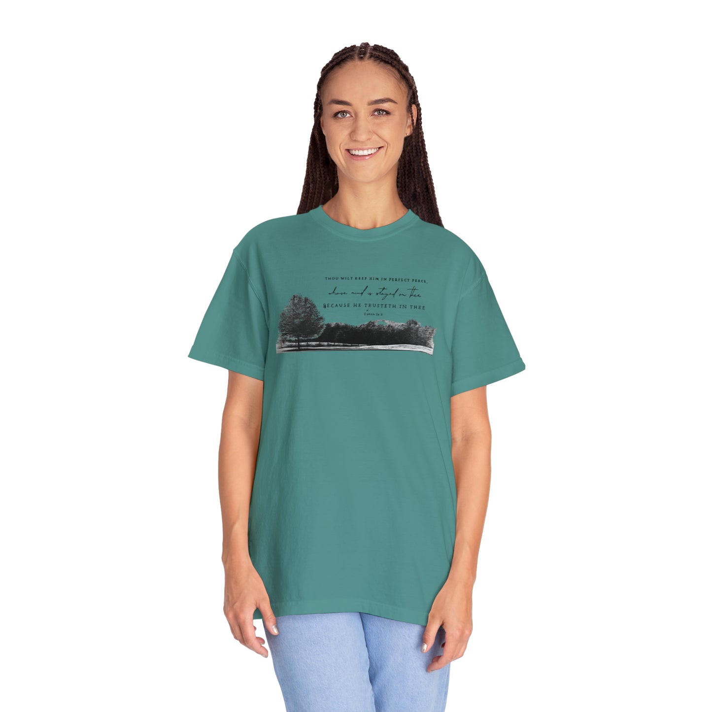 Comfort colors, perfect peace shirt | KJV verse