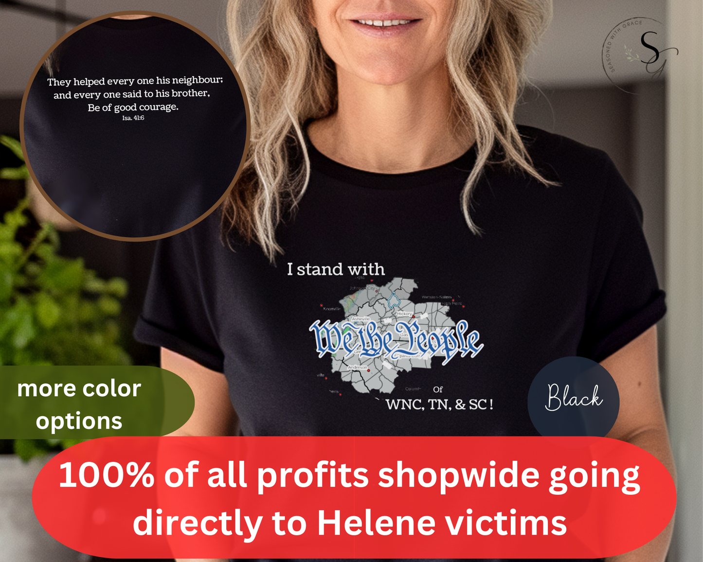 I support WNC | We the People | Helene victims