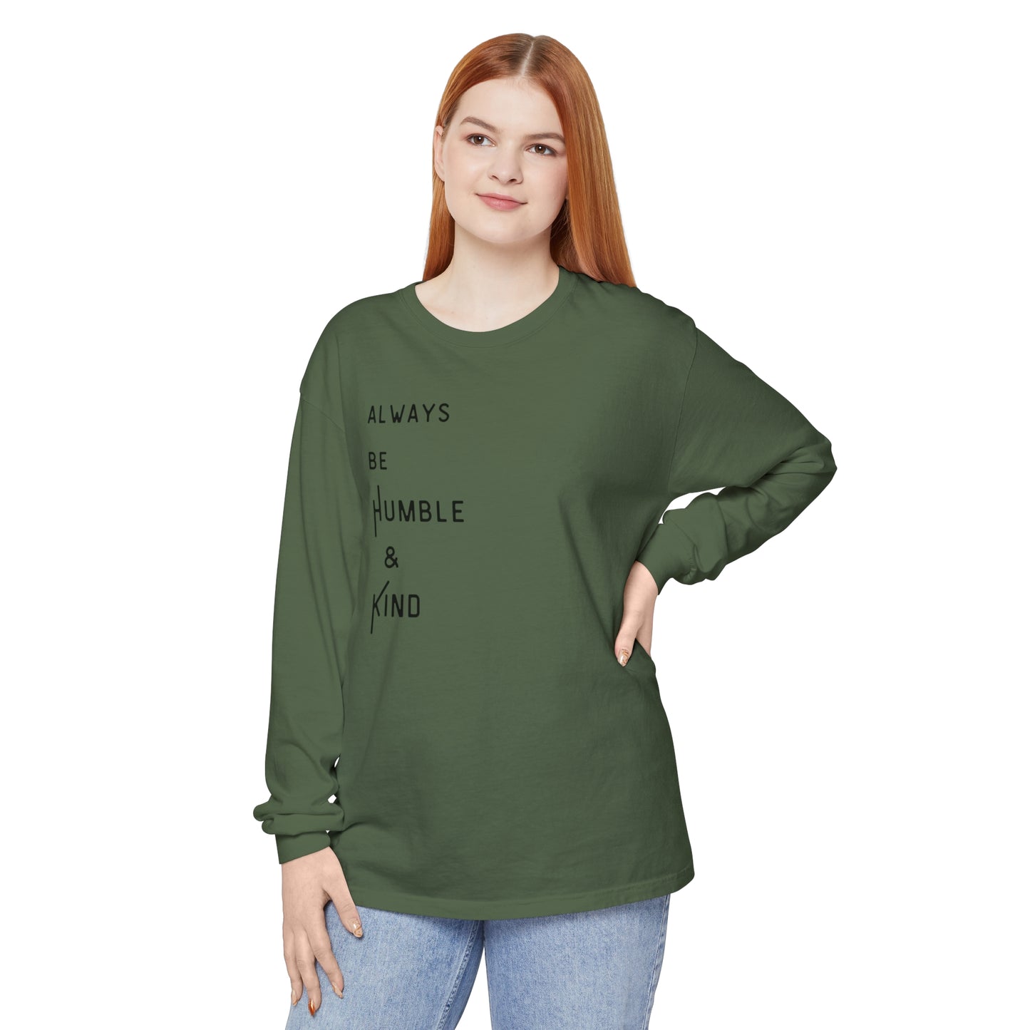 Copy of Comfort colors | Humble & Kind | long sleeve tshirt