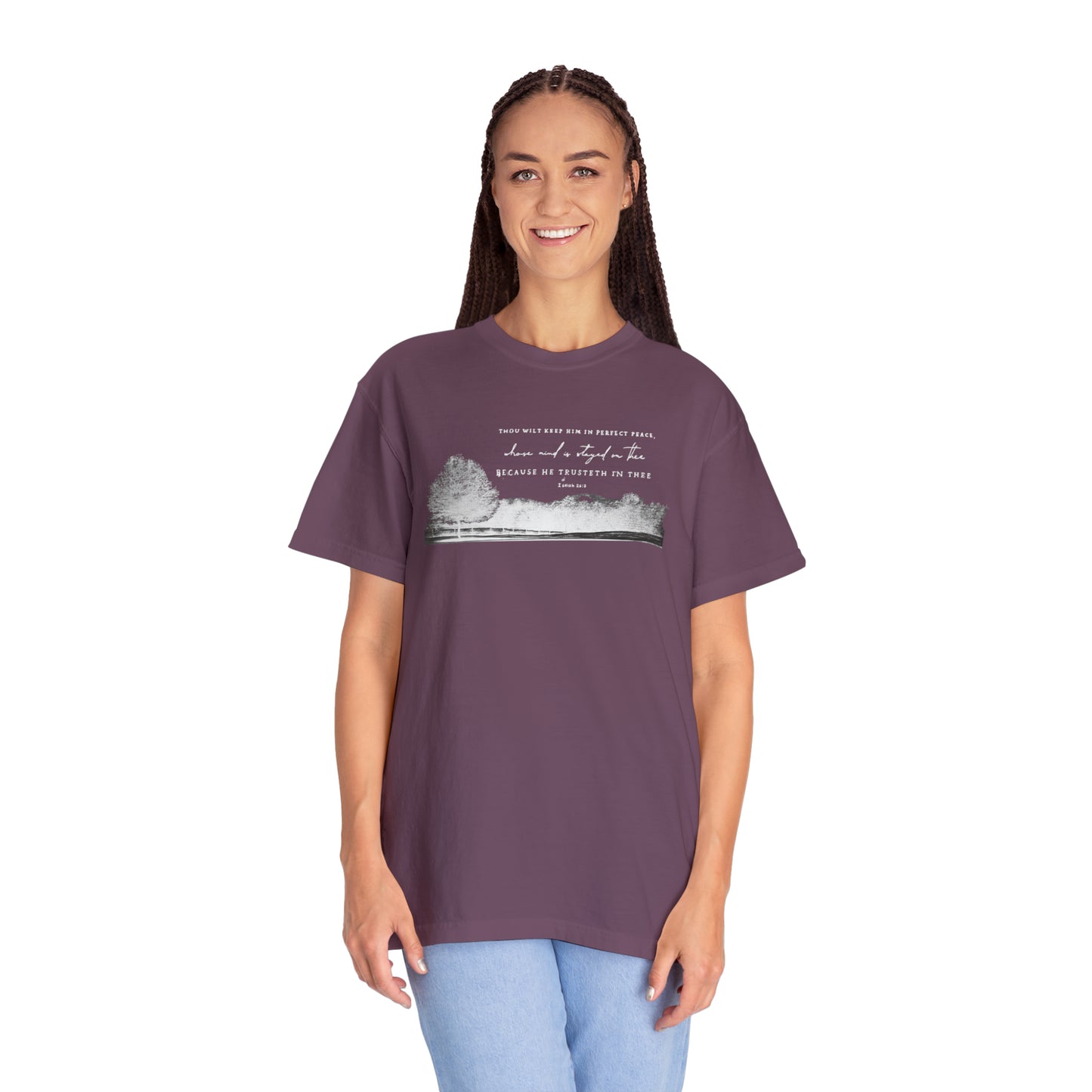 Comfort colors, perfect peace shirt | KJV verse