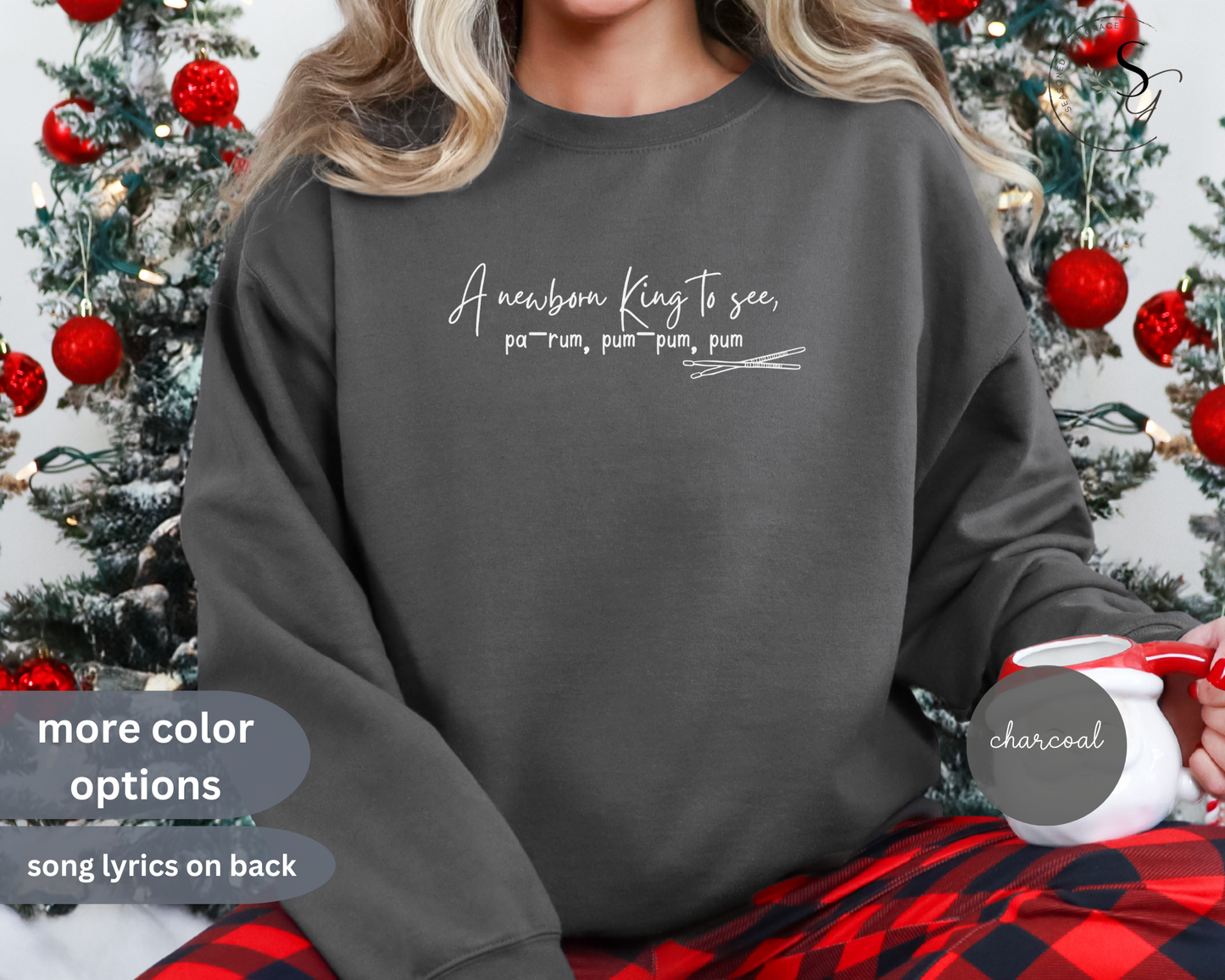 Little drummer boy | Christmas carol | sweatshirt