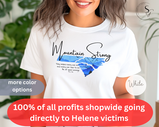 I support WNC | Mountain Strong  | Helene victims