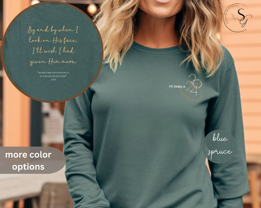 Comfort colors | New Year, same great God! | Long Sleeve T-Shirt