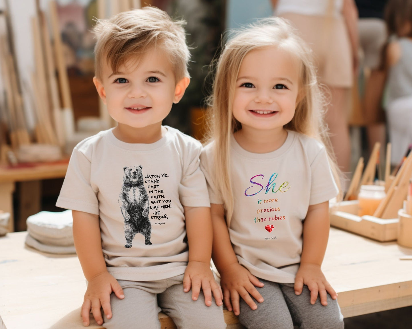 She is more precious than rubies, sparkle, Youth/toddler Short Sleeve Tee